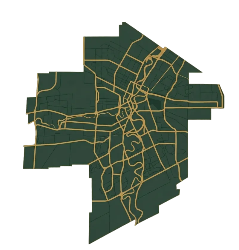 Map of Winnipeg